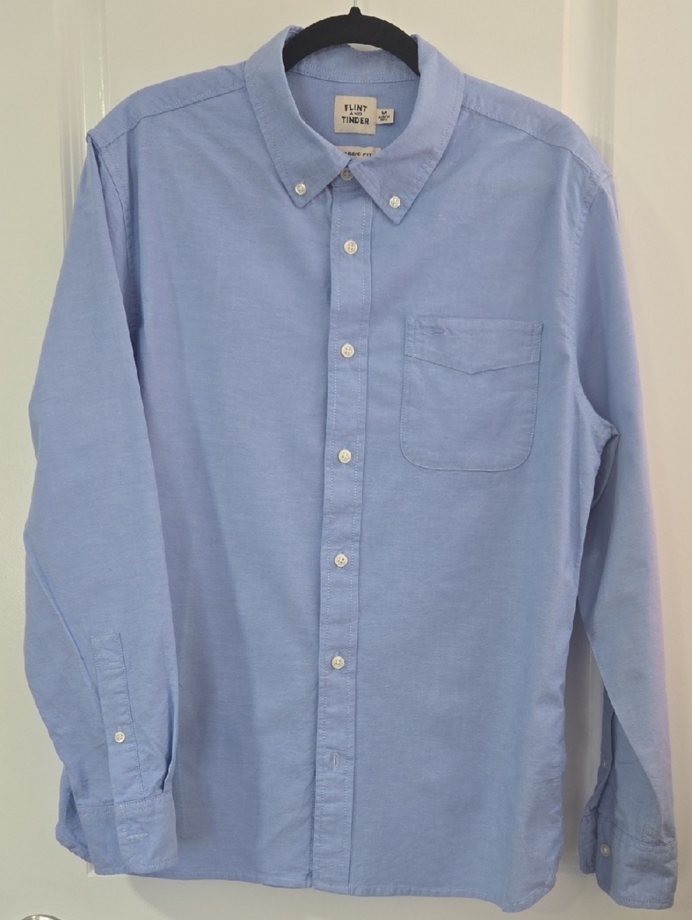 Flint and Tinder Men's Oxford Draftsman Shirt - M
